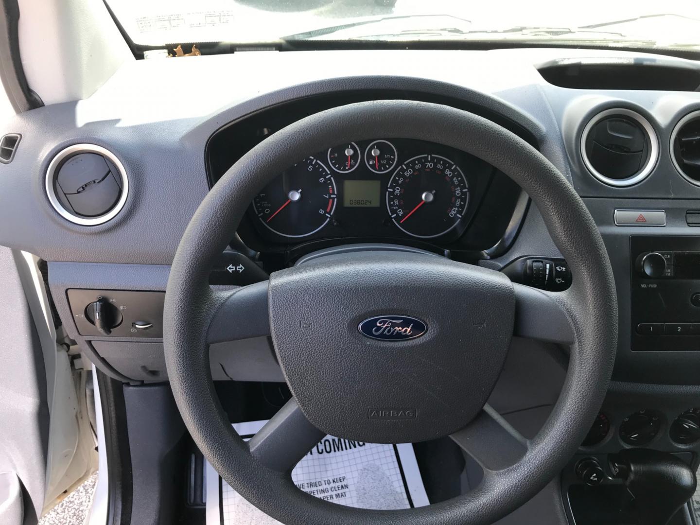 2012 White /Gray Ford Transit Connect XL (NM0LS7AN3CT) with an 2.0 V4 engine, Automatic transmission, located at 577 Chester Pike, Prospect Park, PA, 19076, (610) 237-1015, 39.886154, -75.302338 - Photo#9